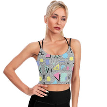 Lade das Bild in den Galerie-Viewer, Yoga Crop Top Gepolstert | Bügelloser Sport-BH | Selbst Gestalten
