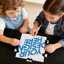 Lade das Bild in den Galerie-Viewer, Quadratisches unregelmäßiges Holzpuzzles JJ0533029 mit Fotos Muster Text selbst gestalten und bedrucken
