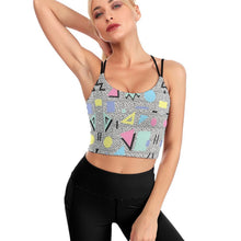 Lade das Bild in den Galerie-Viewer, Yoga Crop Top Gepolstert | Bügelloser Sport-BH | Selbst Gestalten

