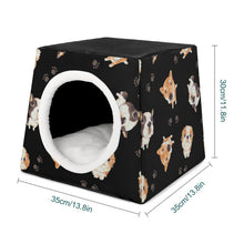 Lade das Bild in den Galerie-Viewer, Haustierhöhle personalisieren | Katzenhöhle &amp; Hundebett
