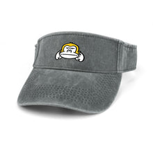 Lade das Bild in den Galerie-Viewer, Jeans Visor Cap personalisieren | Offen für Pferdeschwanz | Sonnenschutz

