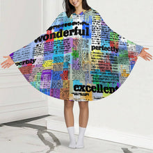 Lade das Bild in den Galerie-Viewer, Personalisierbare Kuscheldecke mit Ärmeln | Hoodie Decke mit Foto
