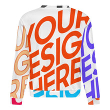 Lade das Bild in den Galerie-Viewer, Multi-Image-Design Herren / Männer Langärmeliges Pullover Sweatshirt C20H mit Foto Design Motiv Text selbst gestalten und bedrucken
