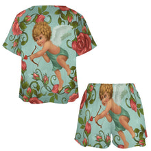 Lade das Bild in den Galerie-Viewer, Pyjama Set selbst gestalten | Damen Schlafanzug mit Foto &amp; LSF 50+
