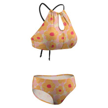 Lade das Bild in den Galerie-Viewer, Bikini Set Personalisiert | Neckholder &amp; Schnürung | Herausnehmbare Polster
