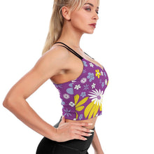 Lade das Bild in den Galerie-Viewer, Damen Yoga Top mit Foto | Sport BH Crop Top selbst gestalten
