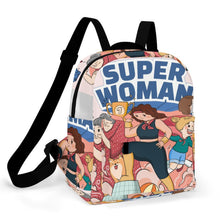 Lade das Bild in den Galerie-Viewer, Personalisierter wasserabweisender Mini-Rucksack aus Oxford-Gewebe
