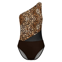 Lade das Bild in den Galerie-Viewer, Personalisierter Badeanzug mit Mesh-Einsatz &amp; Tummy-Control-Look
