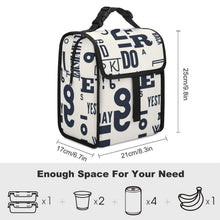 Lade das Bild in den Galerie-Viewer, Lunchbag isoliert personalisiert | Kühltasche für Arbeit &amp; Schule (Hochformat)
