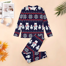 Lade das Bild in den Galerie-Viewer, Personalisiertes Herren Pyjama Set | Langarm Schlafanzug | S-6XL
