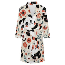 Lade das Bild in den Galerie-Viewer, Adult Nightgown Panda, Red
