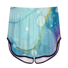 Lade das Bild in den Galerie-Viewer, Personalisierter Damen Pyjama aus Eisseide | Shorty Set mit Foto gestalten
