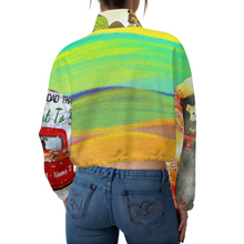 Lade das Bild in den Galerie-Viewer, Multi-Image-Druck Damen / Frauen Fleece Hoodie kurze Jacke MWL476 mit Fotos Muster Text Logo selbst gestalten und bedrucken
