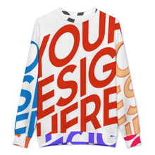 Lade das Bild in den Galerie-Viewer, Multi-Image-Design Unisex Rundhalspullover ANR mit Foto Design Motiv Text selbst gestalten und bedrucken
