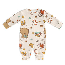 Lade das Bild in den Galerie-Viewer, Personalisierter Baumwoll-Babystrampler mit Rundum-Druck
