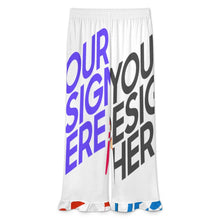 Lade das Bild in den Galerie-Viewer, Multi-Image-Druck Damen / Frauen Rüschen Pyjamahose NSHYBSK mit Foto Design Motiv Text selbst gestalten und bedrucken
