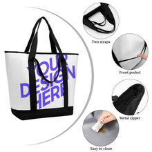 Lade das Bild in den Galerie-Viewer, Multi-Image-Druck Isolierte Einkaufstasche mit großem Fassungsvermögen XB0601064 mit Foto selbst gestalten und bedrucken
