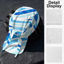 Lade das Bild in den Galerie-Viewer, Cycling Headscarf Water ，wave ，blue Style 20cm
