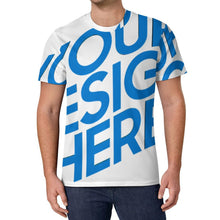 Lade das Bild in den Galerie-Viewer, Einzelbild-Design Ice Silk Allover Print Herren T Shirt OMDT01 mit Ihrem Design Motiv Foto Text selbst gestalten und bedrucken
