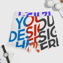 Lade das Bild in den Galerie-Viewer, Multi-Image-Druck Herren Unterhose / Männer Boxershort mit Eisseide und Taille SDS025 mit Fotos Muster Text Logo selbst gestalten und bedrucken
