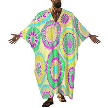 Lade das Bild in den Galerie-Viewer, Kaftan mit Schmetterlingsärmeln | Dein Design als Unikat drucken
