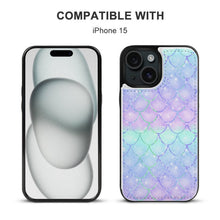 Lade das Bild in den Galerie-Viewer, iPhone 15 Flip Case personalisiert | Kartenfach &amp; 360° Schutz | UV-Druck

