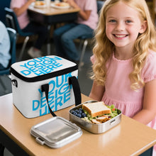 Lade das Bild in den Galerie-Viewer, Lunchtasche Tragbarer Eisisolierbeutel mit Foto Design Motiv Text selbst gestalten und bedrucken
