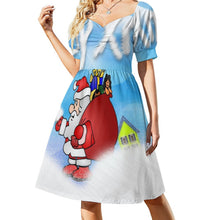 Lade das Bild in den Galerie-Viewer, Personalisiertes A-Linien Kleid | Sommerkleid mit Foto gestalten

