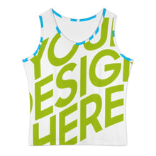 Lade das Bild in den Galerie-Viewer, Multi-Image-Design Damen / Frauen Tank Top NBX14 mit Foto Design Motiv Text selbst gestalten und bedrucken (Simple Design)
