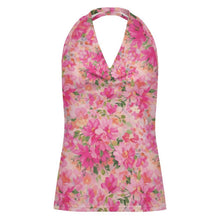 Lade das Bild in den Galerie-Viewer, Personalisierbares Neckholder-Top mit Wasserfallausschnitt
