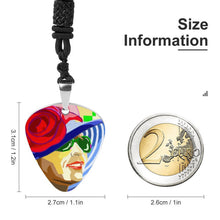 Lade das Bild in den Galerie-Viewer, Personalisierte Gitarrenplektrum Halskette aus Titanstahl
