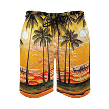 Lade das Bild in den Galerie-Viewer, Personalisierbare Herren Badehose mit Mesh-Innenslip – Schnelltrocknend
