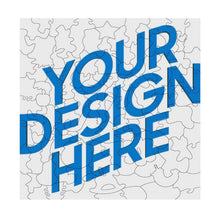 Lade das Bild in den Galerie-Viewer, Quadratisches unregelmäßiges Holzpuzzles JJ0533029 mit Fotos Muster Text selbst gestalten und bedrucken
