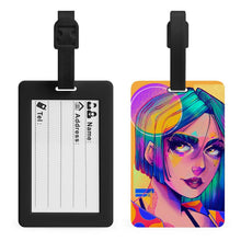 Lade das Bild in den Galerie-Viewer, Kofferanhänger personalisiert | Flexibles TPU Namensschild
