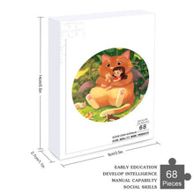 Lade das Bild in den Galerie-Viewer, Holzpuzzle Selbst Gestalten | Einzigartige Tierformen &amp; Pappelholz | Fotogeschenk
