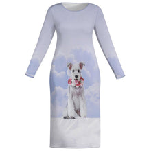 Lade das Bild in den Galerie-Viewer, Langarmkleid personalisieren | Kleid mit eigenem Foto bedrucken
