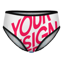 Lade das Bild in den Galerie-Viewer, Multi-Image-Druck Damen / Frauen Slip Spitzenunterwäsche Unterwäsche LM500 mit Fotos Muster Text Logo selbst gestalten und bedrucken
