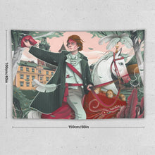 Lade das Bild in den Galerie-Viewer, Wandteppich Personalisiert | Ästhetische Wanddeko &amp; Raumteiler | Custom Tapestry
