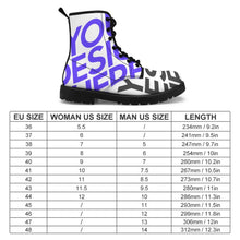 Lade das Bild in den Galerie-Viewer, Damen / Herren Winter Martin Stiefel Voll bedruckte Stiefel XM6205010 mit Foto selbst gestalten und bedrucken
