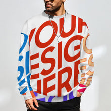 Lade das Bild in den Galerie-Viewer, Multi-Image-Design Unisex Rundhalspullover ANR mit Foto Design Motiv Text selbst gestalten und bedrucken

