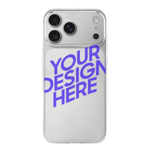 Lade das Bild in den Galerie-Viewer, Handyhülle für Apple iPhone 17/iPhone 17 Air/iPhone 17 Pro/iPhone 17 Pro Max aus TPU mit Foto Text selbst gestalten und bedrucken
