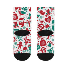 Lade das Bild in den Galerie-Viewer, Personalisierte Socken mit farbiger Ferse | Design selbst gestalten
