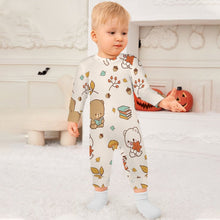 Lade das Bild in den Galerie-Viewer, Personalisierter Baumwoll-Babystrampler mit Rundum-Druck

