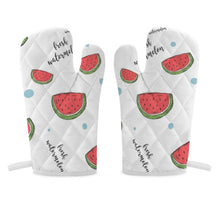 Lade das Bild in den Galerie-Viewer, Ofenhandschuhe Personalisiert | Hitzebeständig &amp; Lang | Custom BBQ Gloves
