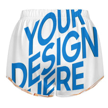 Lade das Bild in den Galerie-Viewer, Damen / Frauen Sportshorts LM436 mit Fotos Muster Text Logo selbst gestalten und bedrucken
