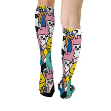 Lade das Bild in den Galerie-Viewer, Personalisierte Socken vollflächig bedrucken | 360° Design
