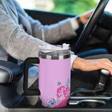 Lade das Bild in den Galerie-Viewer, 40oz Thermobecher personalisieren | Edelstahl Tumbler mit Foto &amp; Logo
