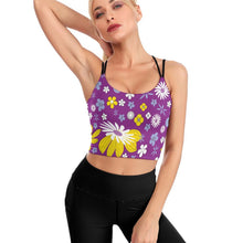 Lade das Bild in den Galerie-Viewer, Damen Yoga Top mit Foto | Sport BH Crop Top selbst gestalten
