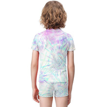Lade das Bild in den Galerie-Viewer, Personalisiertes Kinder Schwimmset | Rash Guard &amp; Foto-Design
