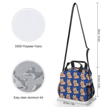 Lade das Bild in den Galerie-Viewer, Personalisierte Crossbody-Lunchbag | Isoliert &amp; Hands-Free | Dein Design
